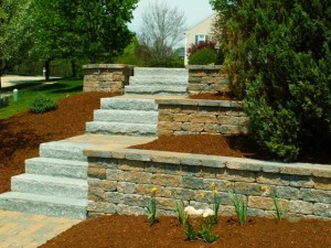 Mulch blowing results in a nice, even coating of mulch, giving you the best possible look for your beds.